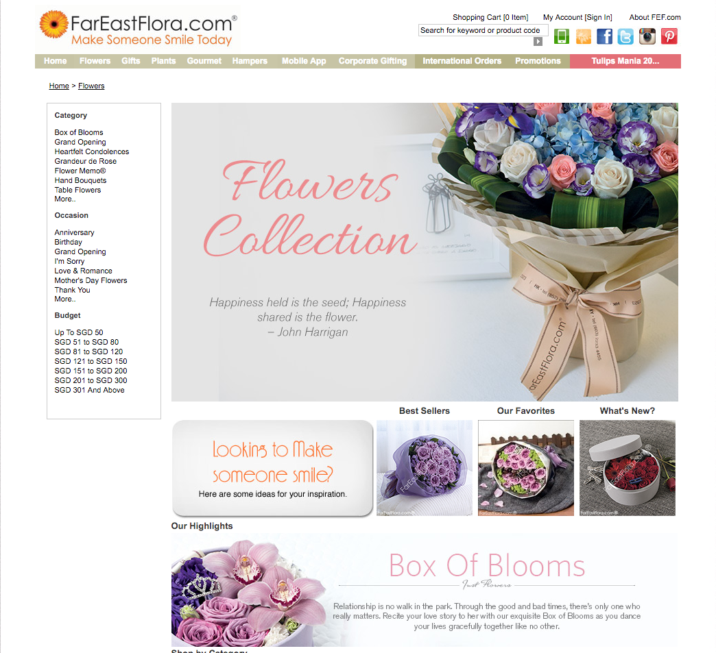 FarEastFlora Website